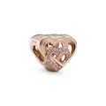 PANDORA ROSE Charm Interwined  Love Heart 789529C01