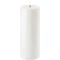 Uyuni LED Stumpenkerze 7,8x20cm nordic white