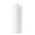 Uyuni UL-PI-NW-C78020 LED Pillar Candle, Nordic White, 7,8 x 20,3 cm