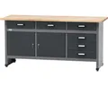 Küpper made in Germany 1700 x 840 x 600 mm 6 Schubladen 2 Türen anthrazit grau