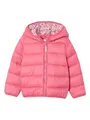 Vertbaudet Mädchen Light-Steppjacke mit Kapuze, Recycling-Polyester rosa 122