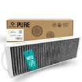 FilterBase® 1 Filter für Bora Pure PUAKF - Aktivkohlefilter kompatibel mit Pure, X Pure Kochfeld im Umluftbetrieb