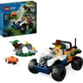 LEGO City Dschungelforscher-Quad, Dschungel-Spielzeug für Jungen und Mädchen ab 6 Jahren, Geschenkideen für Kinder, Quad mit Abenteurer-Minifigu... - Silber