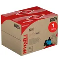WypAll® Reinigungstücher X60 General Clean™ 6035, Hochleistungsfähige 2-lagige Tücher zur Mehrzweckreinigung, Hydroknit™ Technologie, fusselfrei & reißfest, BRAG™ Spenderbox, Weiß, 1 Box x 200 Tücher