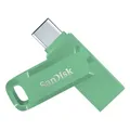 SanDisk Ultra Dual Drive Go USB Type-C 64GB Flash 64 GB, Green