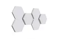 platino24 Akustikplatte 6 Absorber Wabenform aus Basotect ® G+ 3D-Effekt
