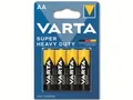 VARTA Batterie Zink-Kohle, Mignon, AA, R06, 1.5V, Superlife, 4 Stück
