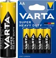 VARTA® R6/AA Mignon (2006) Batterie,4 Stk. im Blister, Zink-Kohle Batterie 1,5 V