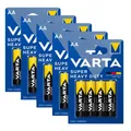 5x Varta SuperLife Mignon AA LR6 1,5V Zink Kohle Batterie Super Heavy Duty