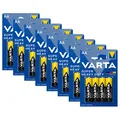 8x Varta SuperLife Mignon AA LR6 1,5V Zink Kohle Batterie Super Heavy Duty