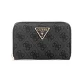 GUESS Laurel SLG Medium Zip Around Wallet Coal Logo
