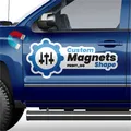 Magnetfolie Magnetschild für Auto. Verschiedene Formen und Dimensionen. UV-druck