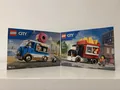 LEGO CITY: Donut Truck (60452) & Pommes Truck (60488) NEU❗️Im Paket❗️