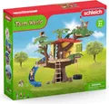 Schleich 42408 Abenteuer Baumhaus mit Zubehör für Kinder ab 3 Jahren