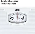 ADE Mechanische Personenwaage BM 707 Nina Analoge Badezimmerwaage Weiß 130kg #11