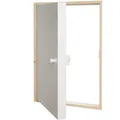 Dolle Kniestocktür CPL-beschichtet in weiß 100x70x11,5cm U-Wert 0,65W/m2·K