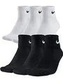 Nike Herren Trainingssocken Quarter Everyday Cushioned Ankle Socks SX7667 9 Paar, Größe:42-46, Artikel:-100 white