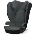cybex Silver Kinderautositz Solution B2 i-Fix, Schwarz, Dunkelgrau, Textil, 39x64x52 cm, ECE R 129 i-Size, abnehmbarer und waschbarer Bezug, höhenverstellbare Kopfstütze, optimaler Aufprallschutz, schadstoffgeprüft, schnell leicht im Auto montierbar, Seitenaufprallschutz, Isofix-Befestigung, Baby on Tour, Kindersitze, Kindersitze I-Size 100-150cm