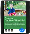 Sandkastenvlies 2x2 m Unkrautvlies für den Kinder Sandkasten Sandkastenunterlage wasserdurchlässig reißfeste Sandkastenfolie umweltverträglich
