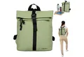 NEW REBELS Freizeitrucksack Damen klein Rucksack Handtasche Tasche, Reise Freizeit Bag wasserabweisend aus Plane + bagboom Etui