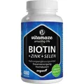 BIOTIN 10 mg hochdosiert+Zink+Selen Tabletten 480 St. PZN 18735334