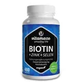 2x BIOTIN 10 mg hochdosiert+Zink+Selen Tabletten 480 ST