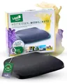 VitaL Kissen® – Orthopädisches Keilkissen Auto schwarz – Ergonomisches Sitzkissen für Fahrersitz & Beifahrersitz – Entlastet Rücken, Hüfte & Knie – Für aufrechtes, schmerzfreies Sitzen im Fahrzeug