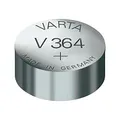 SR 621 SW / SR 60 SW / V 364 Varta 1BL; Knopfzelle Silberoxid - Uhrenbatterien; 1 Stück Blister - Varta (V364/...