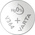 VARTA Knopfzelle Silver Oxide, 364 SR60,  1.55V, 10 Stück