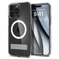 Ultra Hybrid S MagSafe Case mit Ständer für iPhone 15 Pro Clear