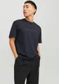 Jack & Jones Rundhalsshirt JJESTAR mit Pigmentprint und Baumwollgefühl Baumwolle, relaxed fit