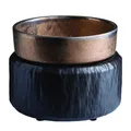 Candle Warmers Elektrische Duftlampe Primitive Black 2in1  für Duftwachs / Wax