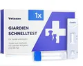 Vetasan 1x Giardien Schnelltest für Hund & Katze I Professioneller Giardientest zuverlässig & schnell I 98,3% Genauigkeit I Giardien Test, Giardia Test