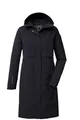 killtec Damen Funktionsparka/Parka wasserdicht mit Kapuze KOS 46 WMN PRK, schwarz, 46, 43935-000