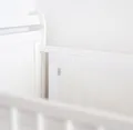Loolay Babybett Atmungsaktiv 2 TLG. Netzstoff BETTUMRANDUNG für 140x70 o.120x60cm Bett, 120 x 30 o. 110 x 30 cm Umrandung für Babybett Sprossen Bett Schutz