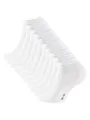 10 Paar COTTON-Essentials Sneaker Socken, Baumwolle, weiss, Gr. 47-50