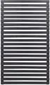 Tokyo Zaun - 83 x 140 cm - schwarz