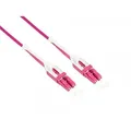 Alcasa LW-U801LC4 InfiniBand/Glasfaserkabel 1 m 2x LC Violett