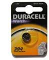Duracell D394, Einwegbatterie, Siler-Oxid (S), 1,5 V, 1 Stück(e), Silber, 3 mm
