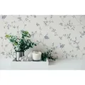 A.s. Creation Landhaustapeten, Creme, Beige, Grau, Papier, Floral, 53x1000 cm, Tapeten & Wandverkleidungen, Vliestapeten