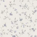 MC61025 - Maison Charme Blumenmuster Silber Grauweiß Galerie Tapete