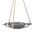 Boltze Vogeltränke Jackson (aus Metall, Vogelbad, zum aufhängen, Durchmesser 25 cm, Dekoration, Dekoanhänger) 1021540