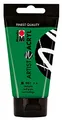 Marabu 12200002961 - Artist Acryl laubgrün 75 ml, feine Acrylfarbe in Künstlerqualität, auf Wasserbasis, pastose Konsistenz, hoch pigmentiert, sehr gute Brillanz und Deckkraft