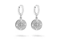 FYNCH-HATTON Paar Ohrstecker The Northstar Coin Edelstahl