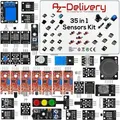 AZ-Delivery Bausätze & Kits 35 in 1 Sensorenkit Modulkit und Zubehörkit kompatibel mit Arduino und Raspberry Pi, 1x Zubehörkit