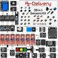 AZDelivery 35 in 1 Set Zubehör Sensor Kit Modul kompatibel mit Mikrocontrollern kompatibel mit Arduino inklusive E-Book!