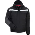 NITRAS Arbeitsjacke Motion Tex Plus, 7180W, Winter-Softshelljacke, schwarz, wasserdicht, Gr. L