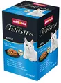 animonda vom Feinsten Katzenfutter für erwachsene Feinschmecker Katzen, Leckeres und gesundes Katzennassfutter Schale, mit Lachs in Kräutersauce, 6 x 100 g