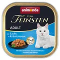 Animonda vom Feinsten Katzenfutter Nass Lachs Kräutersauce 6x100g getreidefrei