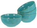 Creatable Schale "Nature Collection, Buddha Bowl 4-tlg", blau (water), Ø 17,5cm